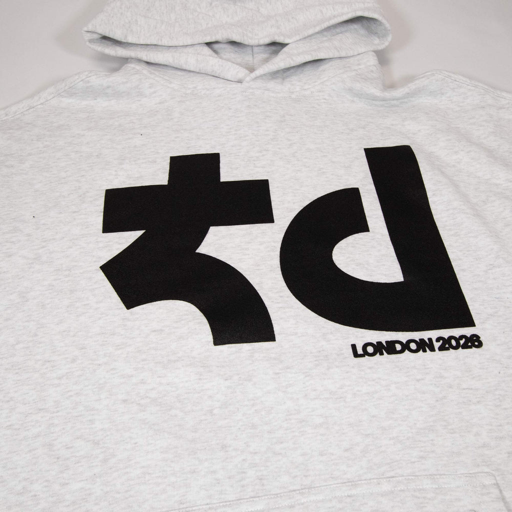 HALO London Hoodie - White Heather