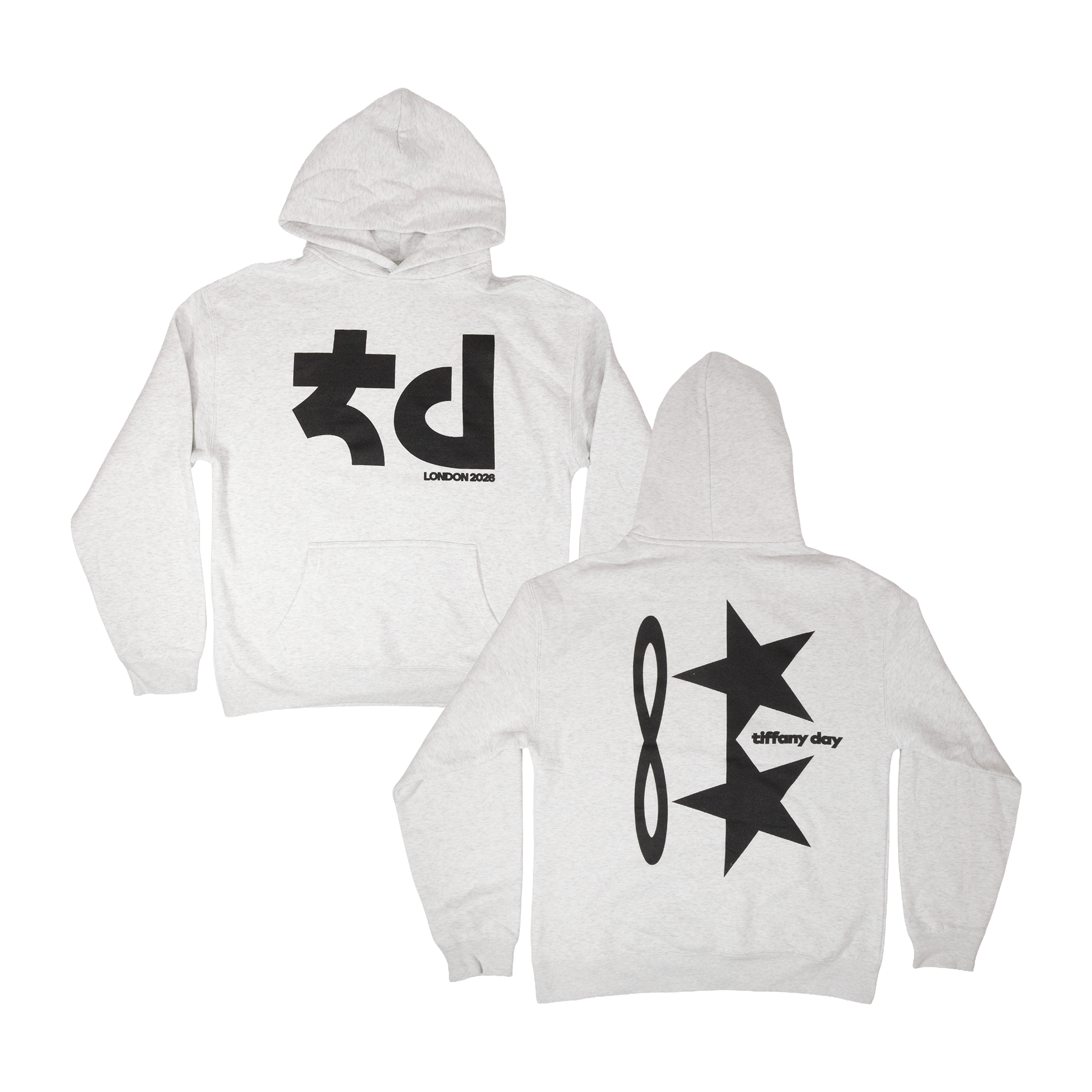 HALO London Hoodie - White Heather