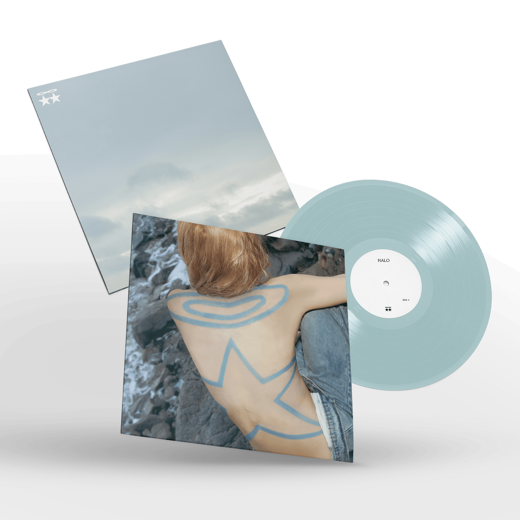 HALO 12" Vinyl - Transparent Green